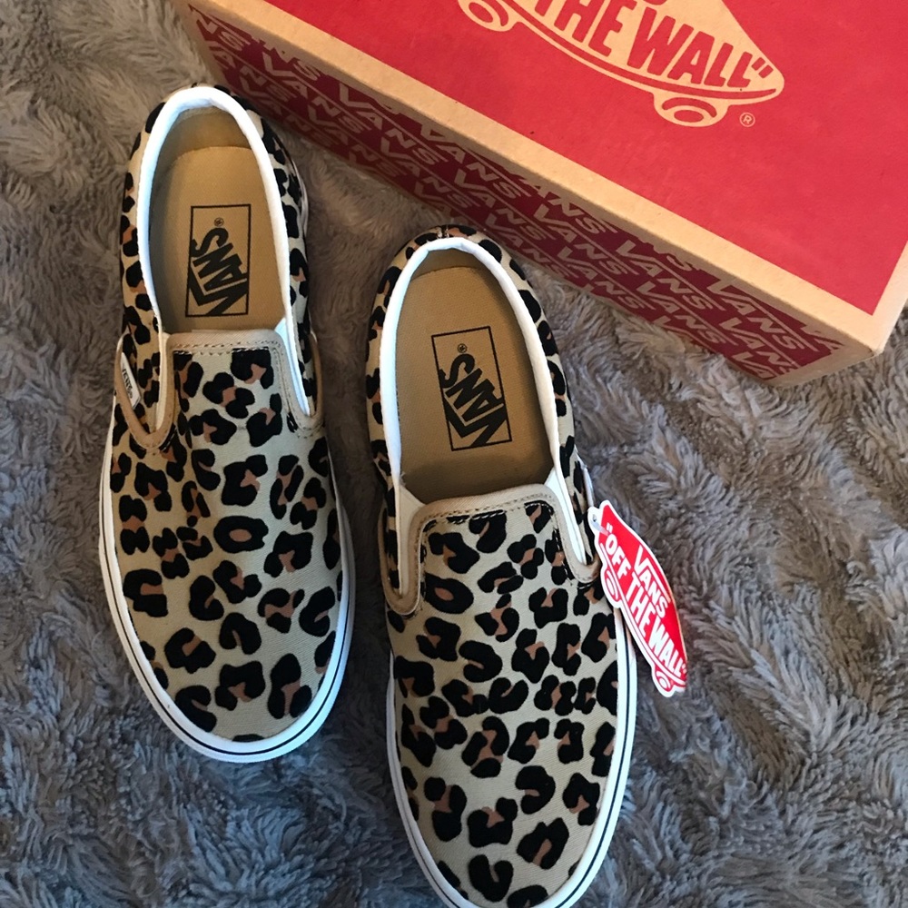 Leopard Vans NWT